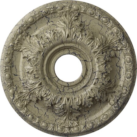 Granada Ceiling Medallion (Fits Canopies Up To 6 5/8), 18OD X 3 1/2ID X 2 1/2P